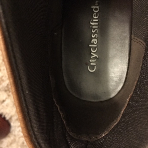 Size 10 wedge lace up booties - Picture 5 of 7